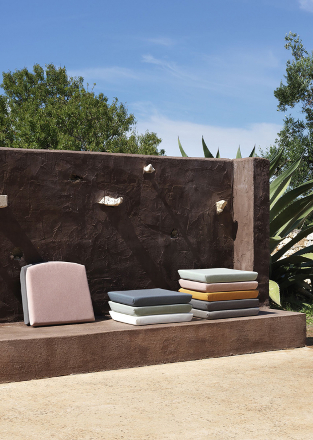 Подушка для кресла Nardi Net Relax, серый Sunbrella