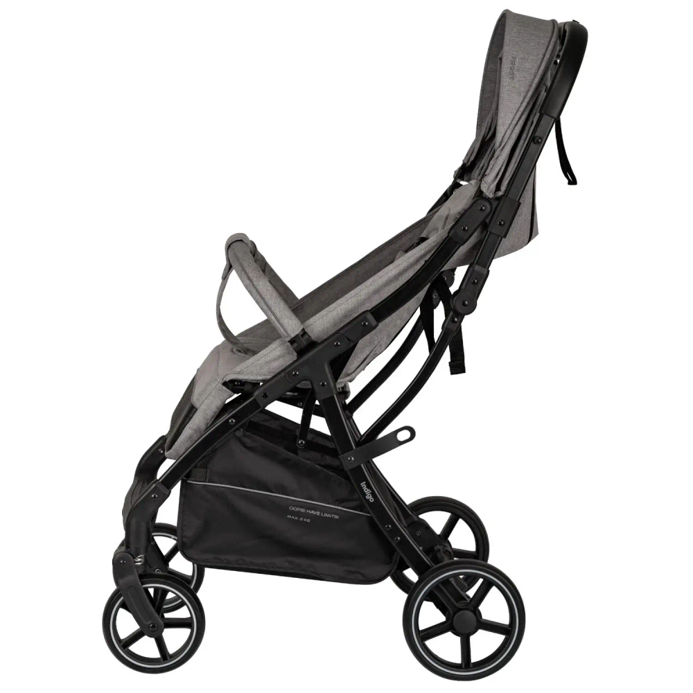 Коляска прогулочная Indigo FROST (серый)