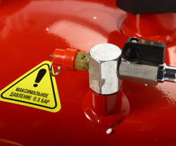 Установка для замены масла 70л комбинированная с поворотным поддоном колбой и щупами GTE