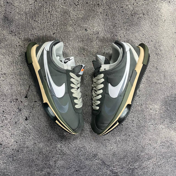 Кроссовки Sacai x Nike Cortez grey