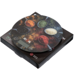 Весы кухонные электронные, стекло, Rion, Специи, платформа, точность 1 г, до 5 кг, LCD-дисплей, PT-812