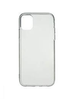 Накладка iPhone 11Pro (5.8") силикон transp кнопки Silver Coblue