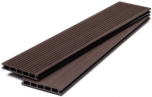 EcoDecking Доска террасная Техно Эконом 20х145х3000 (Шоколад)