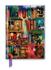 Bloknot \ Блокнот \ Notebook  Aimee Stewart: Treasure Hunt Bookshelves (Foiled Journal)