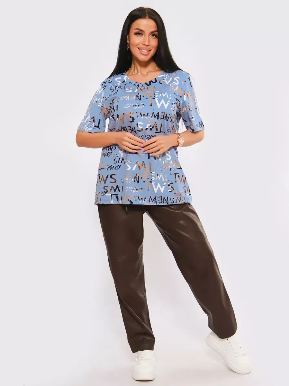 Футболка женская большие размеры