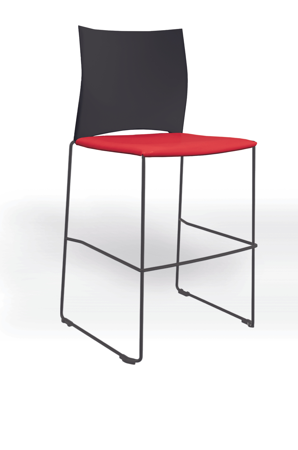 Web стул на полозьях кухонный/барный