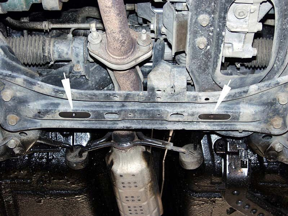 Защита картера и КПП Sheriff для Mazda 626 V (GF) 1997-2002 арт.12.0177