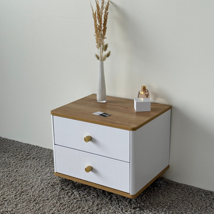 Тумба прикроватная подвесная ROYAL 5302 эко (Дуб Кантри-р.золото)