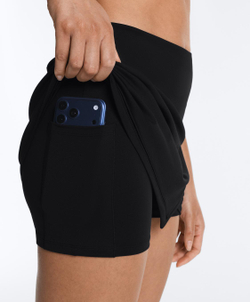Oysho Юбка Comfortlux с перекрестным швом, черный