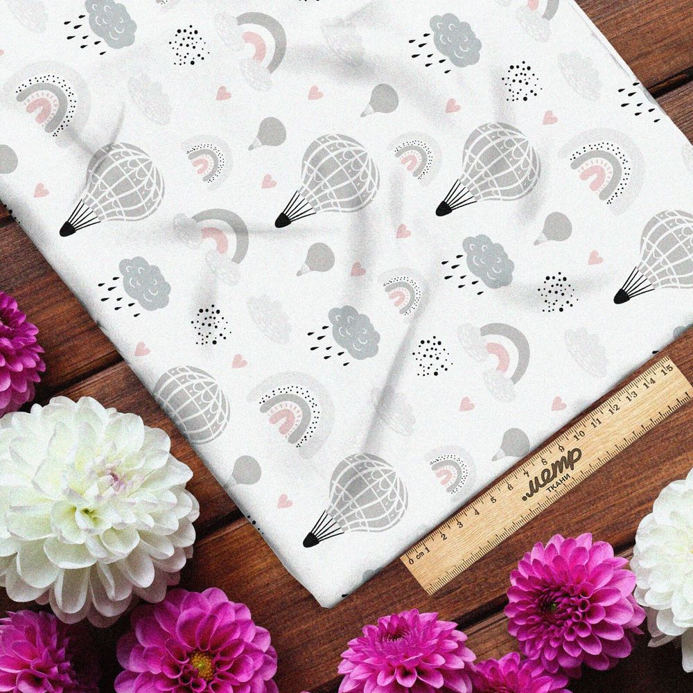 Ткань барби парашютики