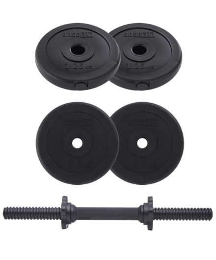 Гантель разборная пластиковая в коробке DB-717, 8 кг