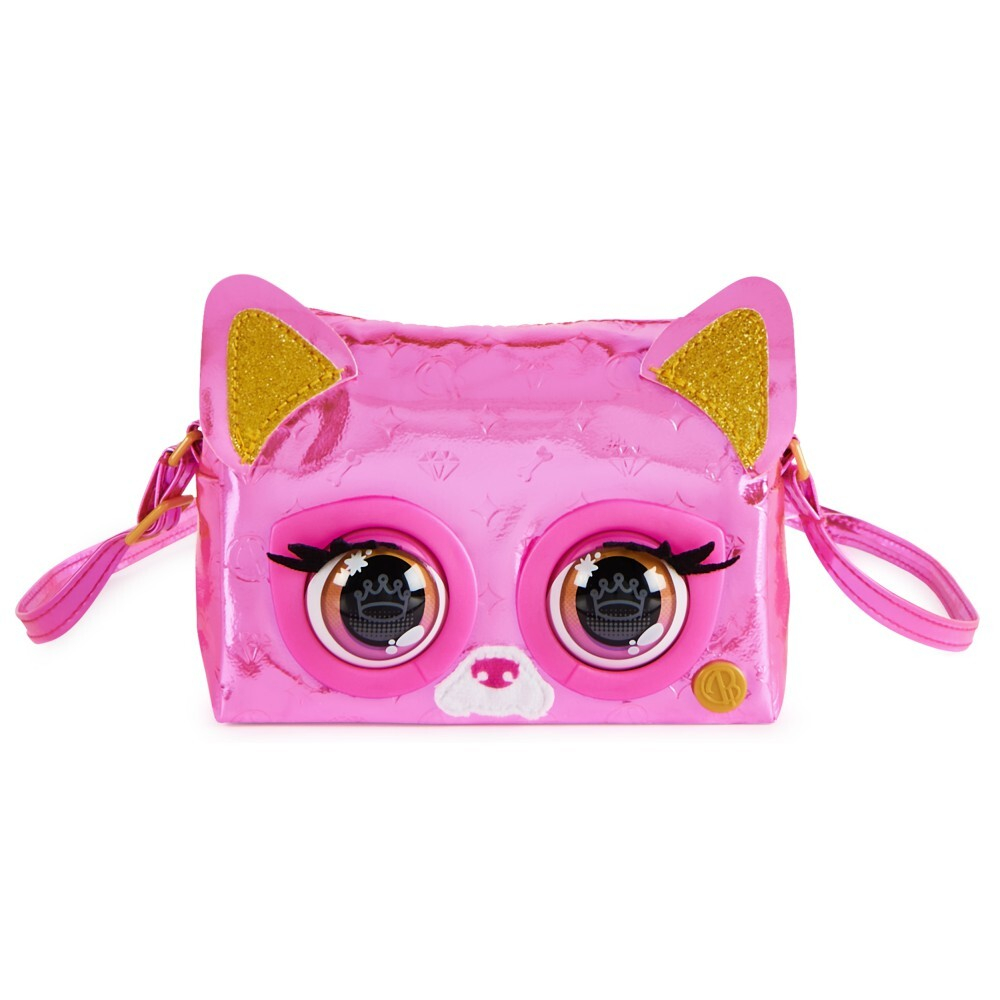 Purse Pets -  Интерактивная металлическая сумочка со звуком и движущимися глазами Zebra Rebel Stripez / артикул   26700 6065582 20139590  / GTIN 778988451724
