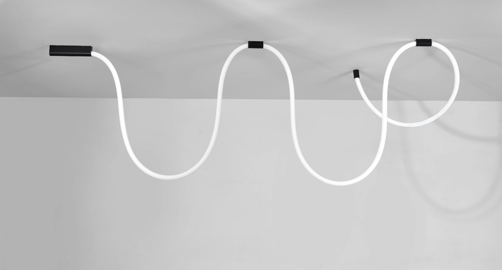 Светильник для LIGHT WAVE,  TUBA,  160Вт,  D25xL10000 мм,  8455Лм,  DC 48В,  Ra90,  360°,  4000К,  IP20,  матовый белый