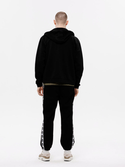 Зип Худи UNAFFECTED патч LOGO Черный