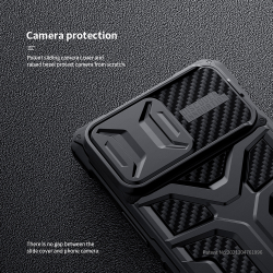 Противоударный чехол от Nillkin с защитной шторкой для камеры на iPhone 13 Pro, серии Adventurer Pro Case