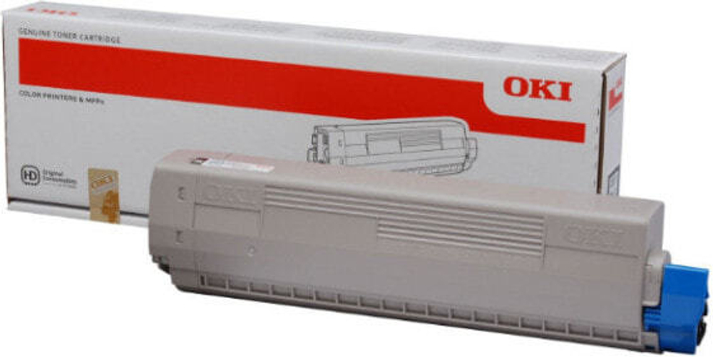 OKI 45643509 тонерный картридж Подлинный Желтый 1 шт