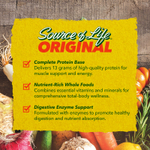 NaturesPlus, Source of Life®, оригинальный энергетический коктейль, со вкусом кремовой гранолы, 507 г (1,1 фунта)