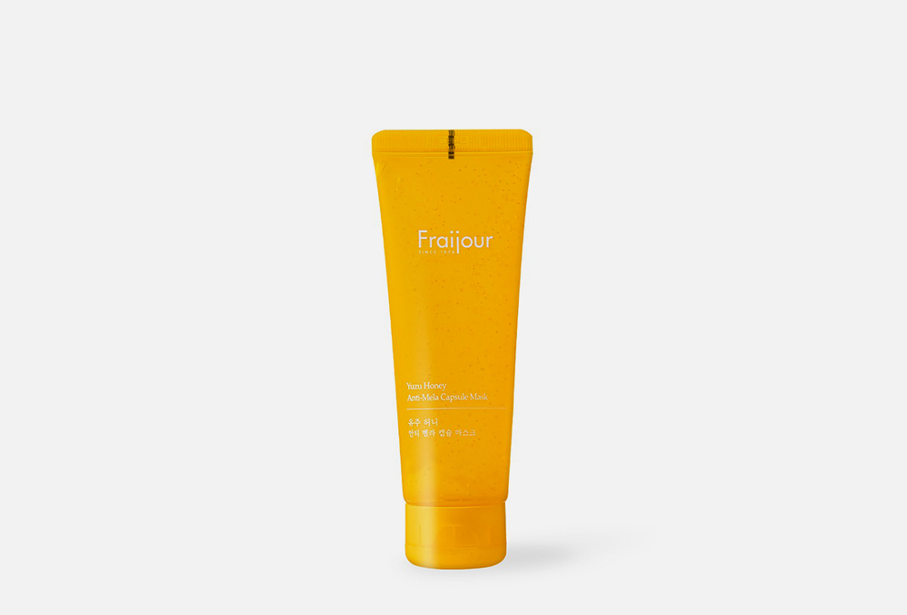 Fraijour Осветляющая капсульная маска с юдзу Fraijour Yuzu Honey Anti-Mela Capsule Mask, 75 мл
