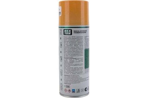 Эмаль алкидная Rexton бежевая (520мл) аэрозоль