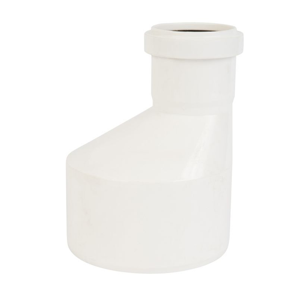 Переход (редукция) канализационный длинный 110х50 мм бесшумный Дигор Люкс