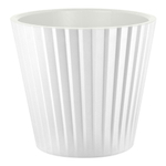 ГОРШОК ДЛЯ ЦВЕТОВ INGREEN SAND D320ММ, 15,8Л НА КОЛЕСИКАХ БЕЛЫЙ