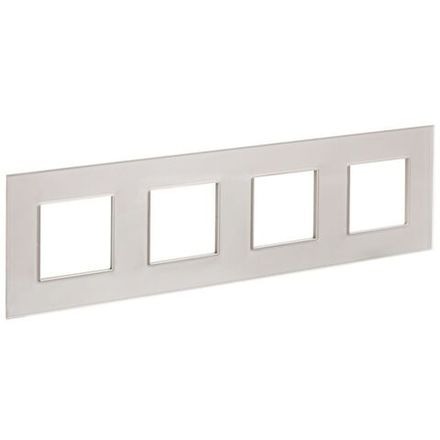 Рамка 4-м SKANDY SK-F24Sh стекло шампань IEK SK-M42-G-K37