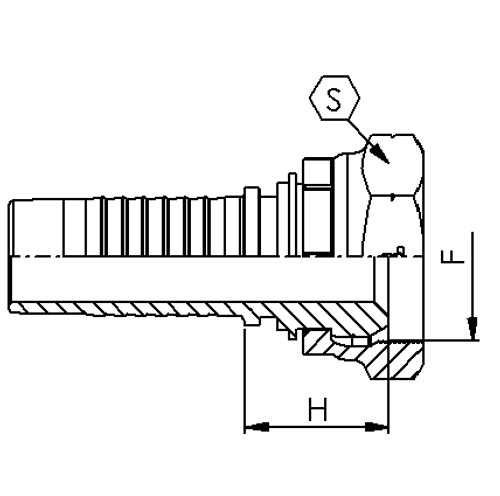Фитинг DN 12 DKM 24x1.5