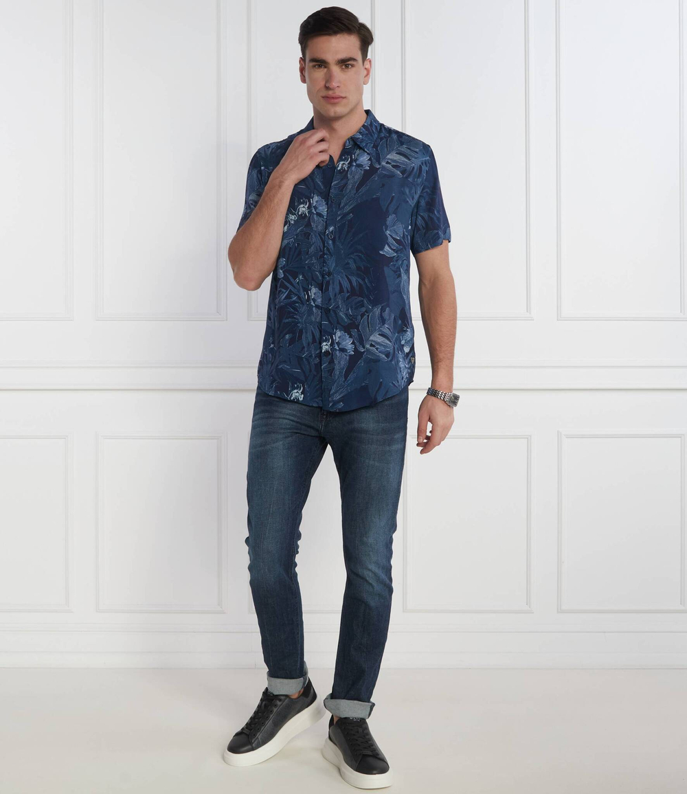 Рубашка GUESS - темно-синий (M4GH76 WD4Z2)