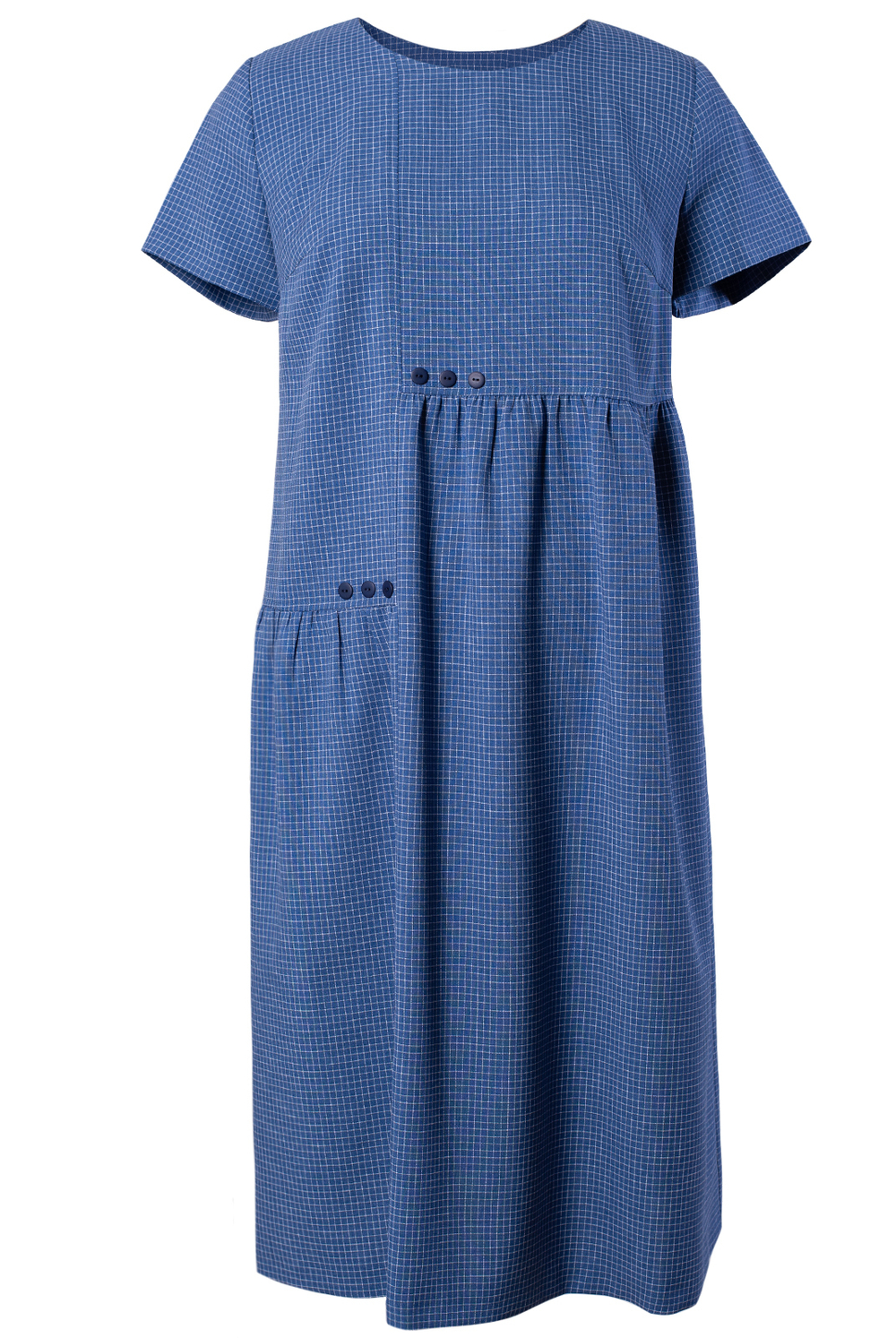 Платье женское 1843ЮП, клетка #259Кле051843ЮП