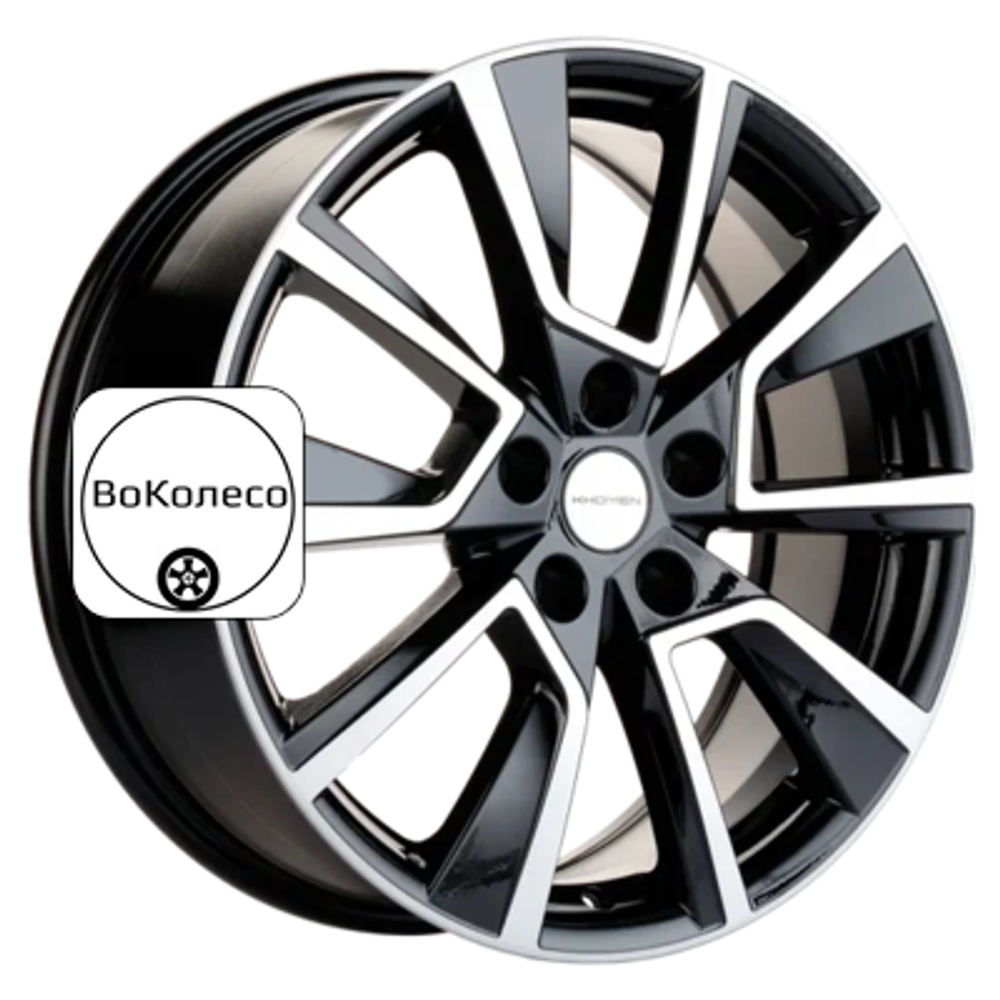 7x18/5x108 ET40 D60,1 KHW1802 (Chery Tiggo) Black-FP Khomen Wheels
