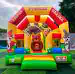 Коммерческий надувной батут «Добрая русская сказка 5», 8*4*5 м