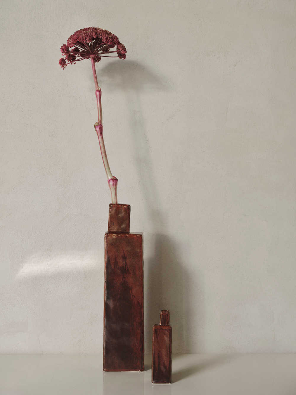 Ваза Ferm Living Koa Vase, Large- Red brown