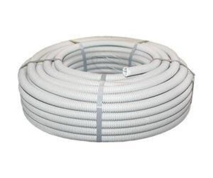 Труба гибкая гофрированная лёгкая с протяжкой d25