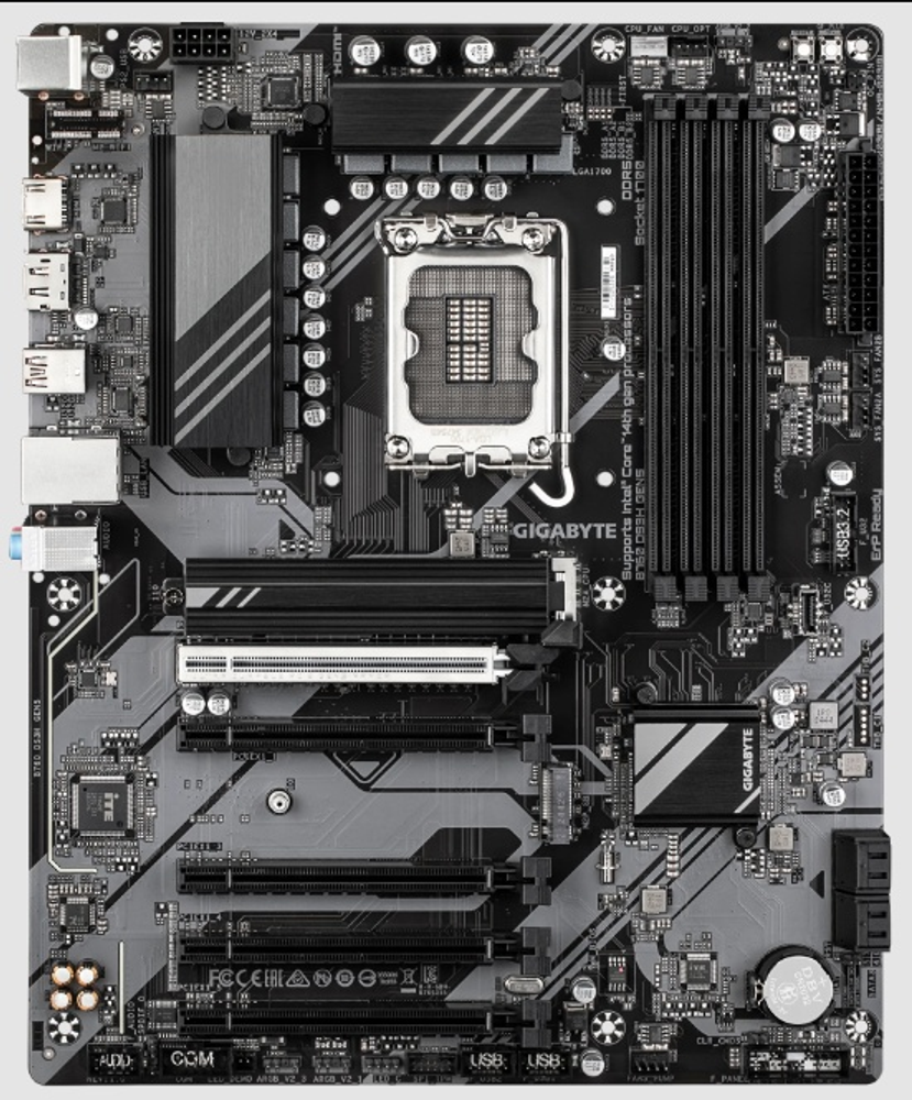 Материнская плата GIGABYTE B760 DS3H GEN5 Материнская плата GIGABYTE B760 DS3H GEN5