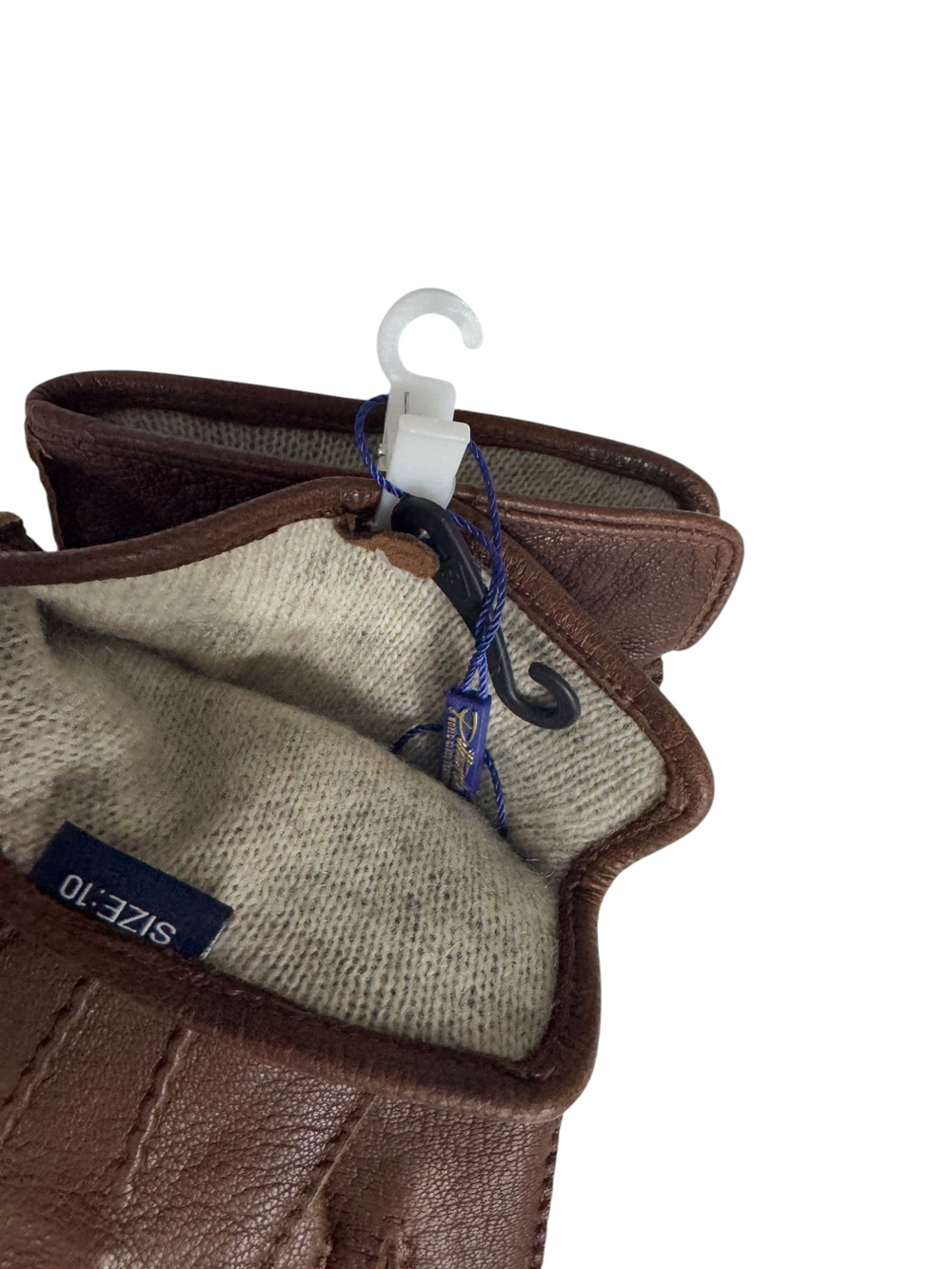 Перчатки. Мужские. Материал верха: Кожа оленя. Подклад: Трикотаж-шерсть. Наружний шов. 5 шт в упаковке.