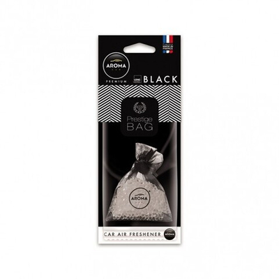 AROMA CAR Полимерный ароматизатор PRESTIGE BAG Black