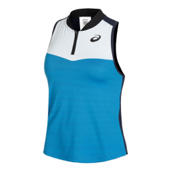 Женская теннисная майка ASICS Match Tank Top Women - Blue, Dark Blue