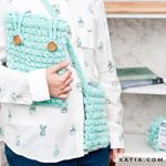 Пряжа для вязания Katia 100% полиэстер