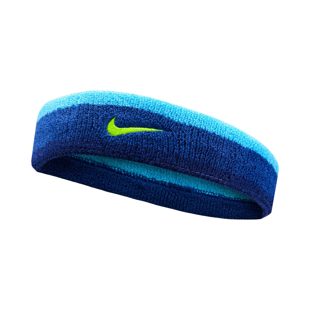Nike Swoosh Headband - Dark Blue, White