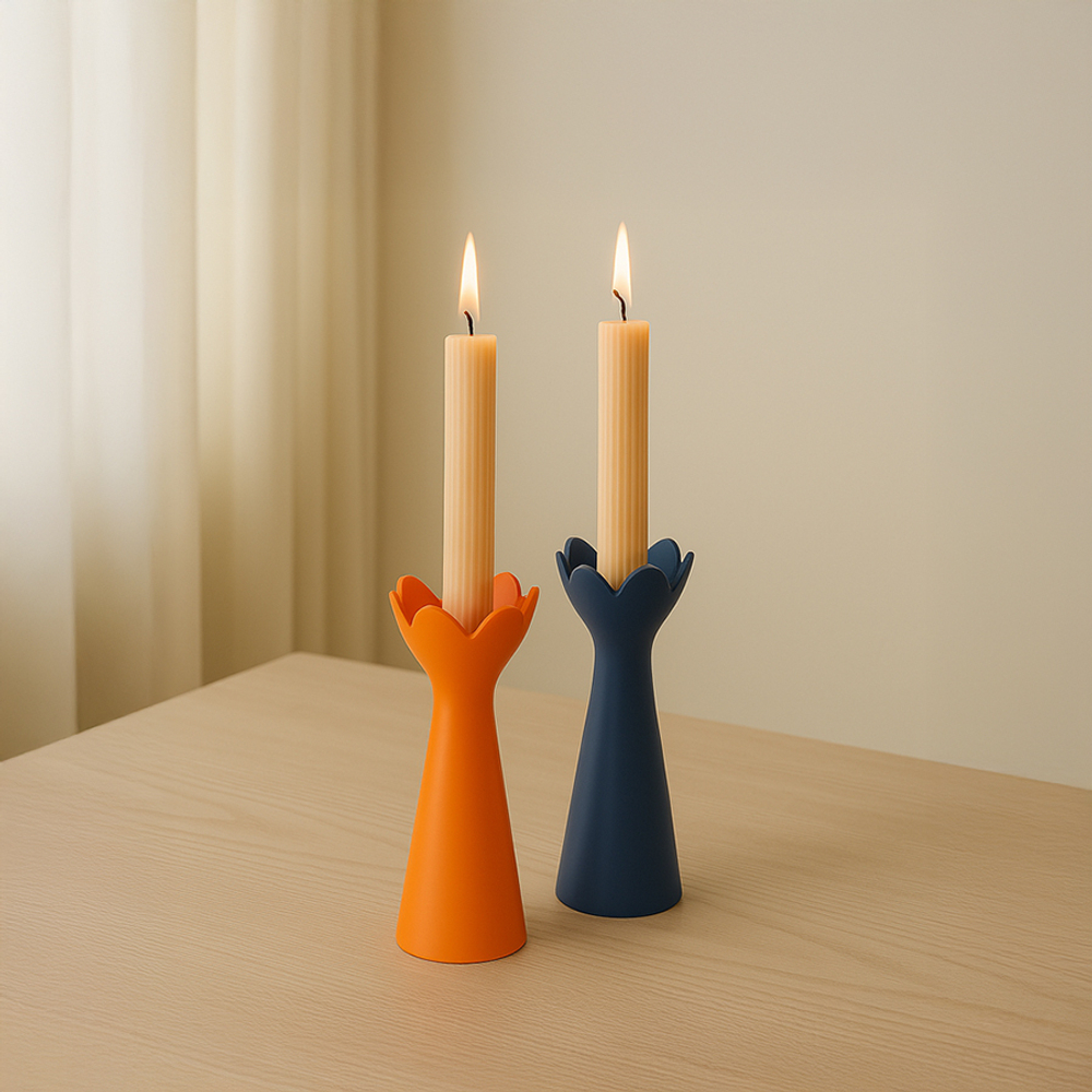 Подсвечник laminaria, 15 см, апельсиновая цедра