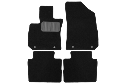 Коврики в салон для GEELY Preface 2024-, 4шт. (текстиль) KLEVER02AN0828210KH