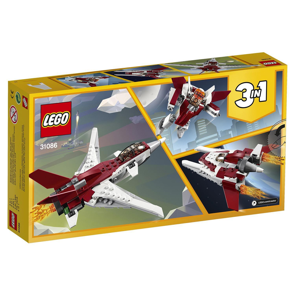 LEGO Creator: Истребитель будущего 31086 — Futuristic Flyer — Лего Креатор Создатель