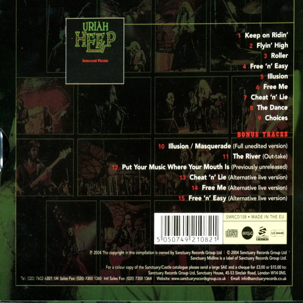 Uriah Heep / Innocent Victim (Deluxe Edition)(CD)