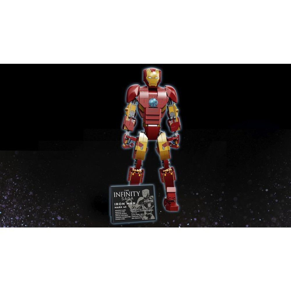 Конструктор LEGO Marvel Super Heroes 76140 Avengers Железный Человек: трасформер