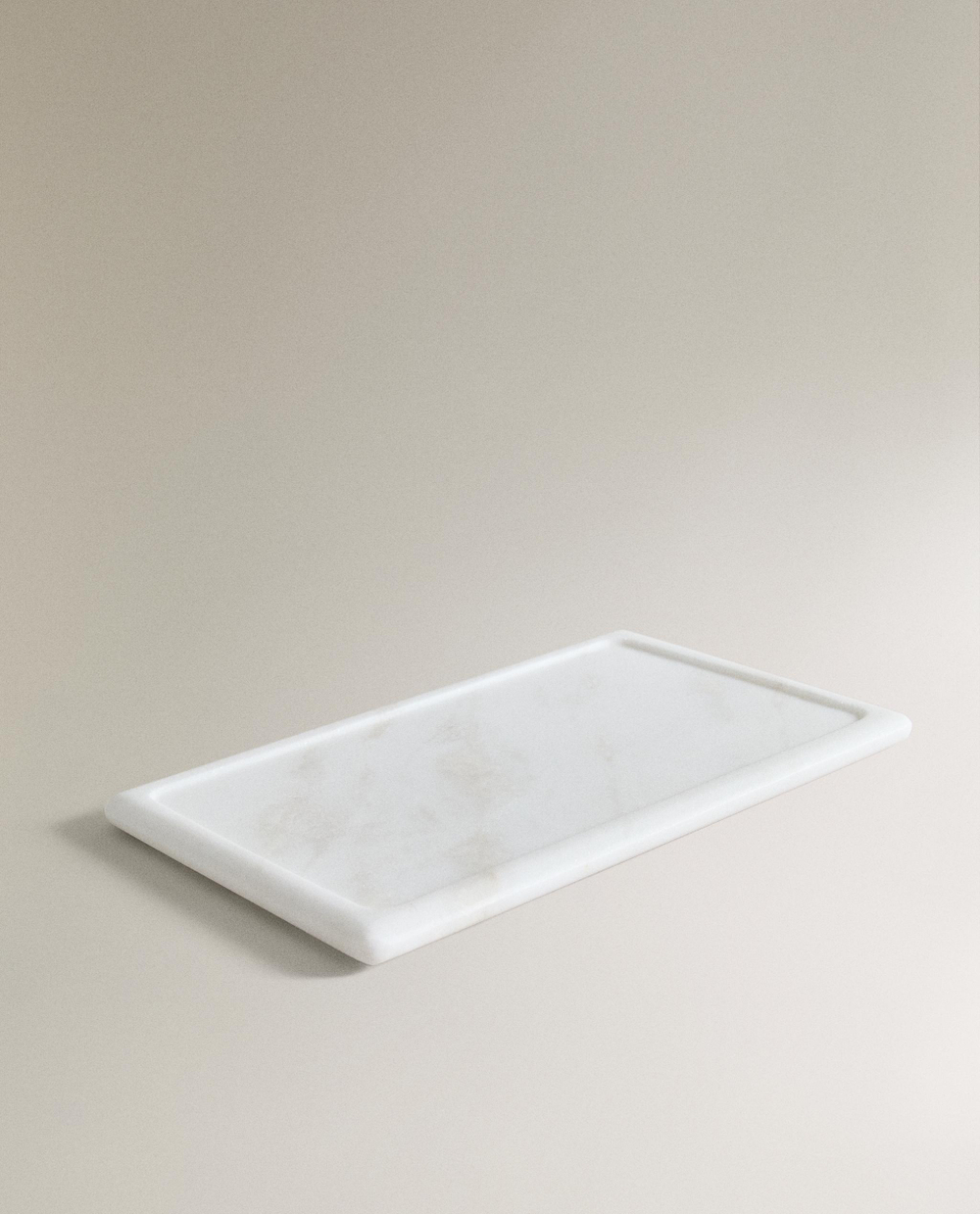 Zara Home поднос, мрамор, молочный