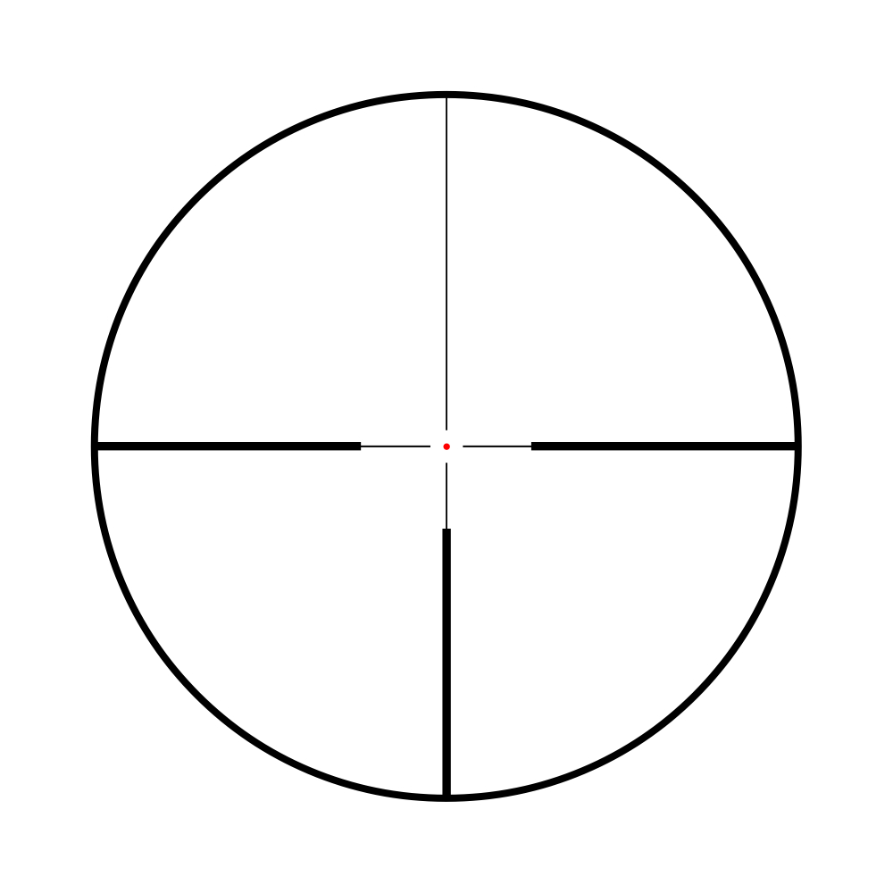 Прицел оптический Veber Black Russian 1-8x24 TSS RG