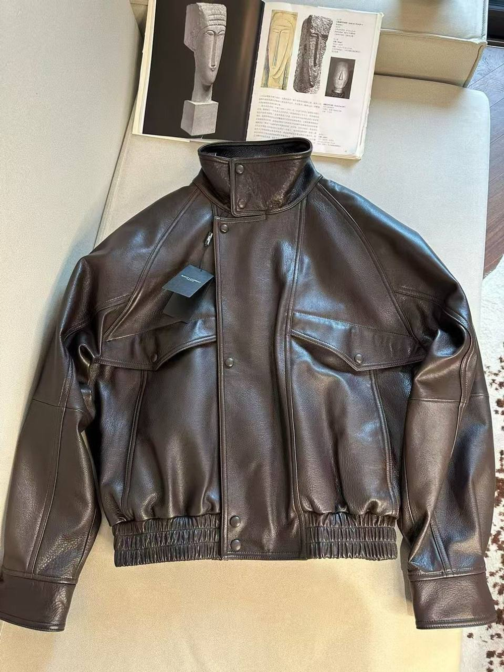 Кожаная куртка Yves Saint Laurent, арт. 485627539