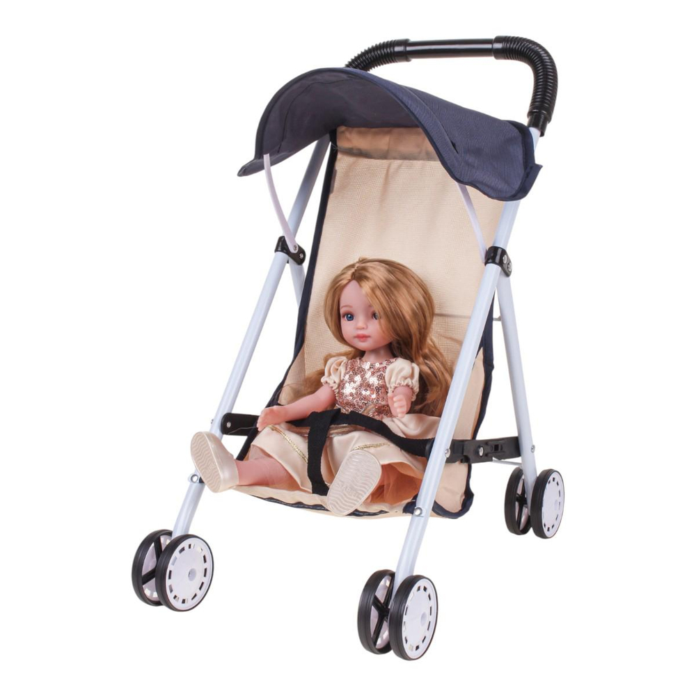 Коляска для кукол сидячая, пакет 935-12