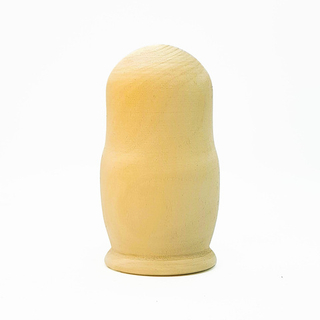 Матрешка 90*d50мм цельно точенная, деревянная заготовка