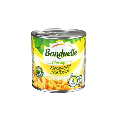 Кукуруза Сладкая Bonduelle 170 гр